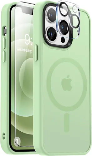 Miniatura 43 de Vooii Funda para iPhone SE 3ª/2ª/2020 con Magnético, Funda iPhone 8/7 [Compatible con Magsafe] [Diseño Integrado] Sensación de Agarre Cómoda Delgada