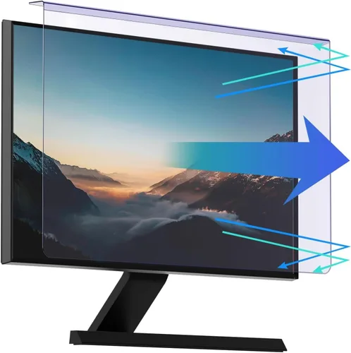 Miniatura 8 de Protector de pantalla anti luz azul para monitor de computadora de 20, 20.2, 21.5, 21.6, 22 pulgadas - relación de aspecto 16:9 / 16:10, monitor
