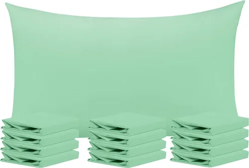 Miniatura 27 de NTBAY Paquete de 12 fundas de almohada Queen 100% microfibra cepillada, súper suaves y acogedoras, resistentes a las arrugas, la decoloración