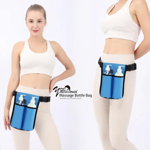 Miniatura 5 de Bolsa de botella de masaje, funda para masaje, funda para masaje, loción de masaje, funda de aceite de masaje (YR-1KD-negro)