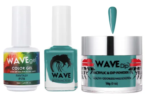 Miniatura 96 de WAVEGEL - Juego de gel de remojo, laca de uñas y polvo acrílico a juego - Colección Simplicity - #P109 Blizzard