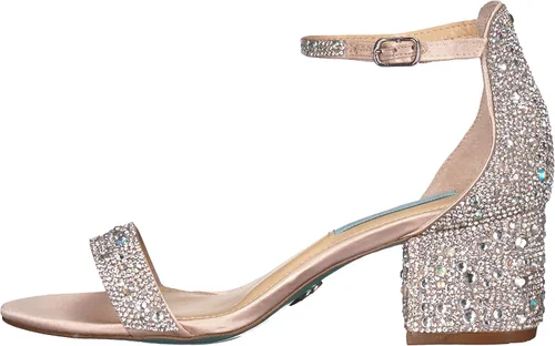 Miniatura 9 de Blue by Betsey Johnson SB-MARI - Sandalias de tacón para mujer, Azul