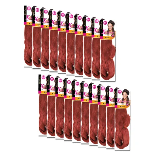 Miniatura 54 de Realistic Trenza original X-Pression 84 pulgadas 100% Kanekalon (paquete de 3, 1) M-61XPRES84
