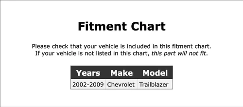 Miniatura 2 de Brazo de control de suspensión superior delantero derecho compatible con Chevrolet Trailblazer 2002 2003 2004 2005 2006 2007 2008 2009 PC-806865