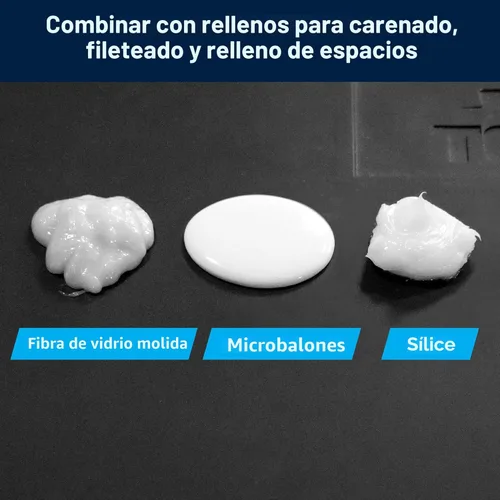 Miniatura 5 de TotalBoat Kit de Resina Epoxi Marina 5:1 para Unión, Fileteado, Recubrimiento y Laminado - Uso para Fibra de Vidrio, Madera, Fibra de Carbono