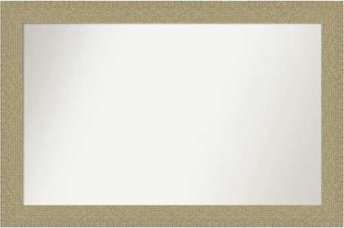 Miniatura 62 de Amanti Art Espejo de pared personalizado no biselado (24.25 x 24.25 pulgadas), marco dorado de mosaico, varios tamaños personalizados, espejo