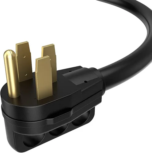 Miniatura 3 de HENGYI Cable adaptador de soldador NEMA 14-50P a 6-50R, cable adaptador de RV/rango/generador, cable STW 6AWG resistente, 250V, 50Amp, 1.5 pies