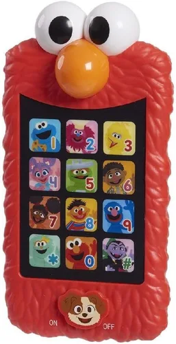 Miniatura 4 de Sesame Street Aprende con el teléfono Elmo Pretend Play, aprendizaje y educación, juguetes para niños para edades de 2 años en adelante por Just Play