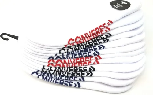Miniatura 4 de Converse - Calcetines para hombre, 6 unidades, medio cojín, ultra bajos, hechos para chucks