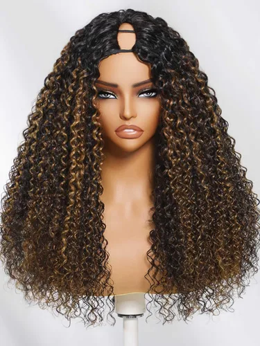 Miniatura 37 de Pelucas de cabello humano Bob de Beauty Forever, rubia con raíces marrones, parte lateral, corte recto, 7x5 encaje HD, adiós a los nudos, peluca Bob