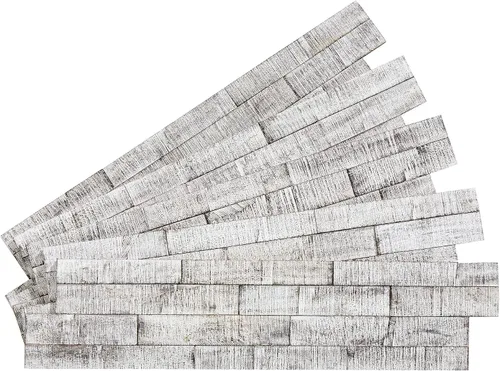 Miniatura 6 de Paneles de madera (marrón mezclado)
