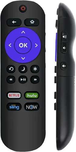 Control remoto compatible con todos los televisores Sharp Roku LC-50LBU591U LC-50LBU711U LC-55LBU591U LC-55LBU711U LC-43LBU591U LC-32LB601U