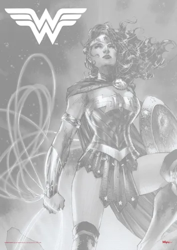 Miniatura 25 de MIGHTYPRINT DC Comics - Liga de la Justicia - Volumen #2 - Cosmos - Arte de portada variante de cómic - Arte de pared duradero de 17 x 24 pulgadas
