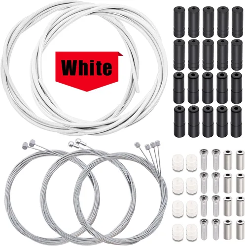 Miniatura 9 de weideer Cable de freno de bicicleta Cable de cambio Kit de carcasa de cable de bicicleta Kit de cable de freno de bicicleta Línea de transmisión