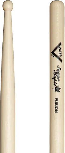 Vater Baquetas de fusión de arce de azúcar con punta de madera, par