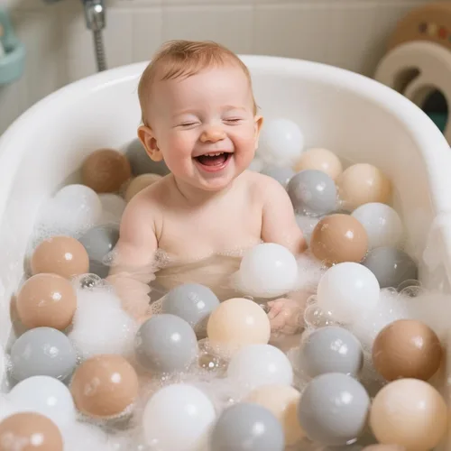 Miniatura 5 de GOGOSO Pelotas para Piscina de Pelotas para Niños Pequeños, 100pcs Pelotas de Gateo de 2.15 pulgadas Sin BPA A Prueba de Aplastamiento Pelotas