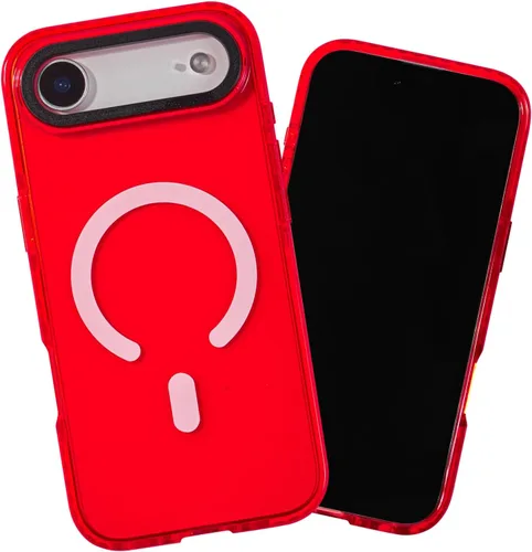 Miniatura 38 de SteepLab Funda de barrera para iPhone 13, protección de 360 grados que absorbe impactos con bisel elevado y colores llamativos (cielo azul brillante)