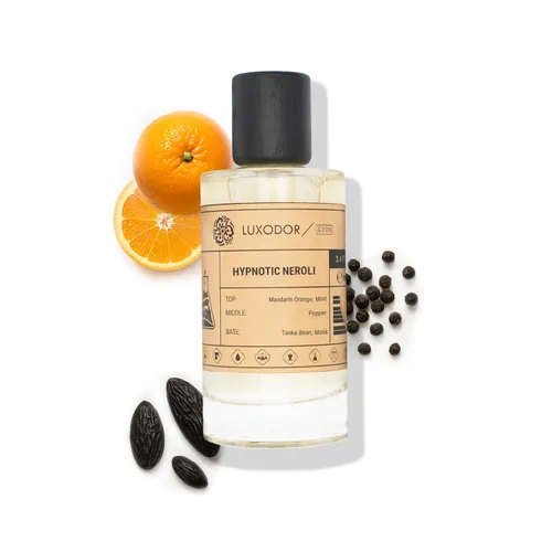 Miniatura 30 de Inspirado en Baccarat Rouge 540 Eau De Parfum – Perfume Woody Saffron 3.4 fl oz (3.4 fl oz) con aceite concentrado – Perfume de feromonas unisex