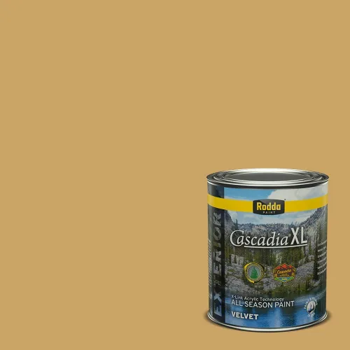 Miniatura 231 de Rodda Paint CASCADIA ZERO - Pintura plana e imprimación para interiores en uno, cuarto de galón, crema de ballet