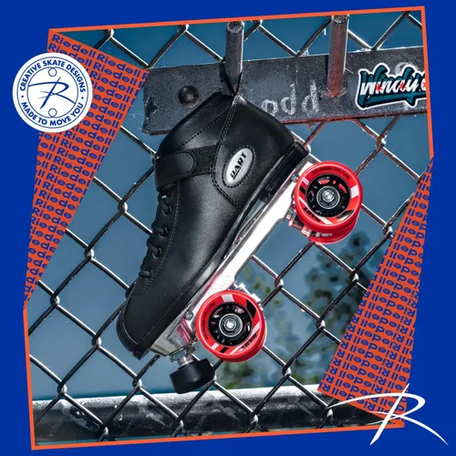 Miniatura 4 de Riedell, patines rodantes con dardo Negro