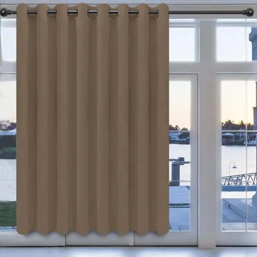 Miniatura 289 de Easy-Going - Cortinas opacas para dormitorio, aislamiento térmico sólido con ojales, cortinas de ventana para reducción de ruido, cortinas