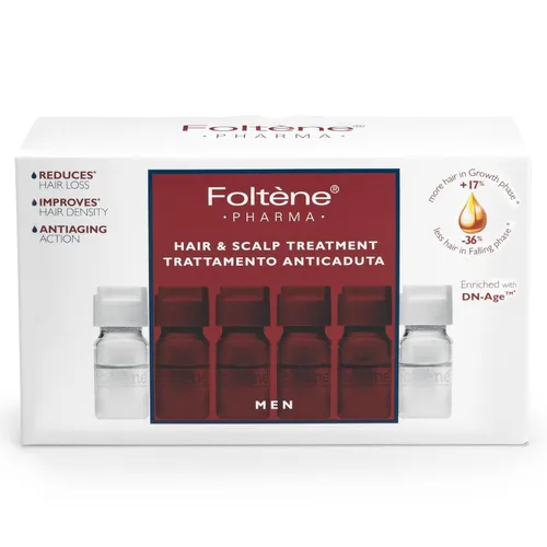Miniatura 10 de FOLTENE Tratamiento para el crecimiento del cuero cabelludo y el cabello – Suero revitalizante para el crecimiento del cabello para hombres