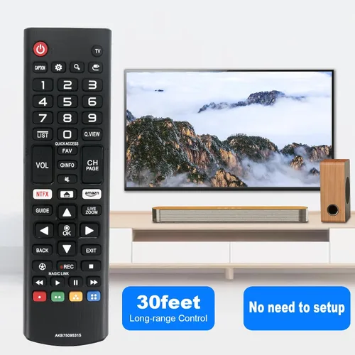 Miniatura 7 de AKB75095315 Reemplazo de control remoto para LG Smart TV OLED55B8PUA OLED65B8PUA 49UK6200PUA 55UK6200PUA 43UK6200PUA 65UK6200PUA 65SK9000PUA