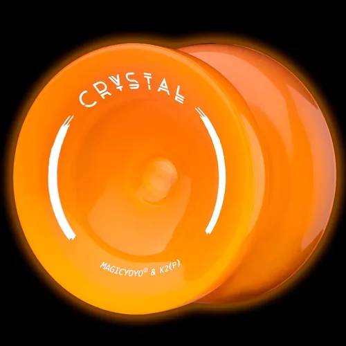 Miniatura 13 de MAGICYOYO Fingerspin - Yoyo que brilla en la oscuridad, Yoyo de doble propósito sensible y no sensible para niños de 8 a 12 años, yoyos