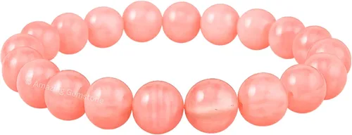 Miniatura 875 de Amazing Gemstone Pulsera de cristal para mujeres y hombres, pulsera de cristal curativo de protección, pulsera elástica con cuentas de piedras