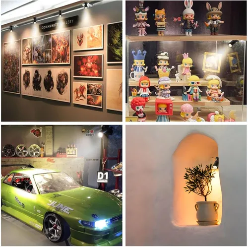 Miniatura 7 de Taysing Foco LED para interiores, mini-foco para exhibición, pinturas, imágenes, plantas, joyas, estantes, armarios, carteles, escaparate