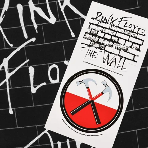 Miniatura 6 de Pink Floyd The Wall Album Rock Band - Camiseta y pegatinas