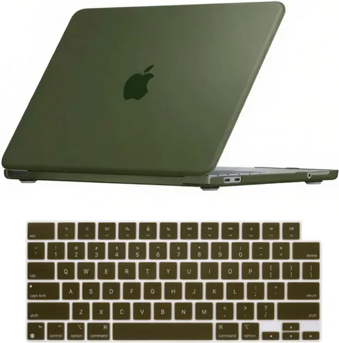 Miniatura 54 de Se7enline Compatible con MacBook Air 2025 2024 2023 de 15 pulgadas M4 M3 M2 Funda rígida para laptop Mac Air de 15.3 pulgadas M4 M3 M2 Chip
