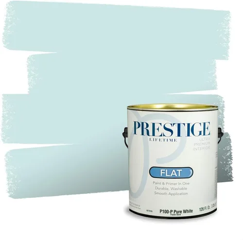 Miniatura 560 de Pintura Exterior + imprimación PRESTIGE, todo-en-uno, 1 galón, acabado mate, color comparable al Valspar* Royal Gray* VS151-Gris real