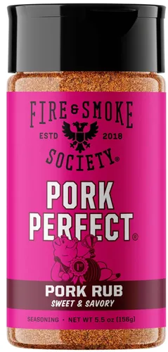 Miniatura 33 de Condimento para Hamburguesa Fire & Smoke Society Condimento BBQ para Ahumar y Asar Carne Res, Cerdo, Pollo, Pavo, Vegetales Condimentos