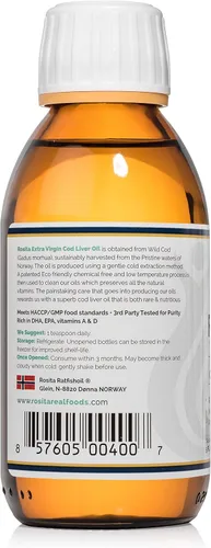 Miniatura 3 de Rosita Extra Virgen Aceite de Hígado de Bacalao Líquido