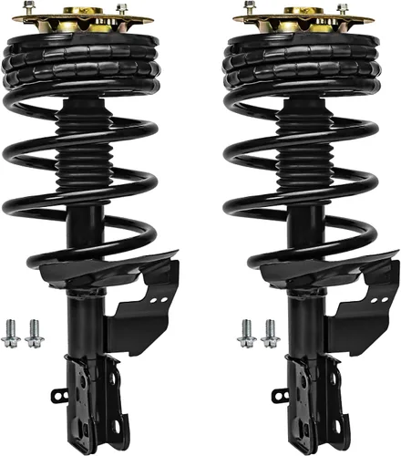 Miniatura 16 de Detroit Axle - Puntales 4WD para Ford Expedition Lincoln Navigator 1997-2002, 4 puntales completos con muelle helicoidal delantero trasero 1998 1999