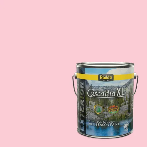 Miniatura 127 de Rodda Paint CASCADIA ZERO - Pintura satinada e imprimación para interiores en uno, 1 galón, Lady Flower Flor de señora