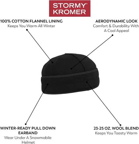Miniatura 5 de Stormy Kromer Hombres Mujer Brimless Gorra