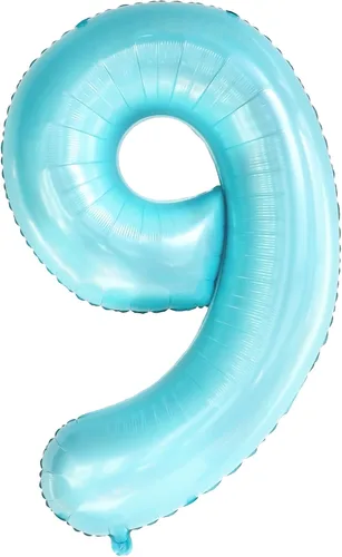 Miniatura 168 de KatchOn, Globo grande azul número 2 de 40 pulgadas Decoraciones de cumpleaños de Baby Shark para niño de 2 años Globo azul número 2 Globo