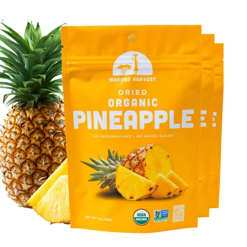 Miniatura 30 de Mavuno Harvest - Fruta seca 100% orgánica, 6 paquetes de 2 onzas de Jaca