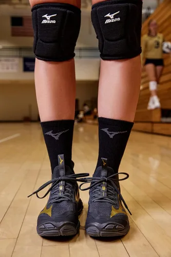 Miniatura 2 de Mizuno Calcetines de voleibol Runbird Crew para mujer