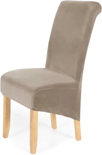 Miniatura 15 de Chair Cover 4pcs Dining Chair Covers Stretch Velvet Removable Washable Large Soft Dining Kitchen Home Restaurant Chair Slipcovers(Bule Grey)