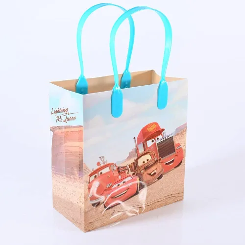 Miniatura 3 de 12 Bolsas de regalo pequeñas Disney Car Mc Queen, obsequio, para fiestas