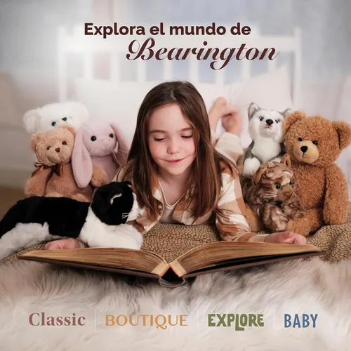 Miniatura 6 de Osito de peluche bailarina Bearington Bella, de 6 pulgadas