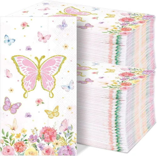 Miniatura 9 de gisgfim 100 piezas de servilletas de papel desechables con estrellas patrióticas para el 4 de julio, Día de la Independencia, servilletas