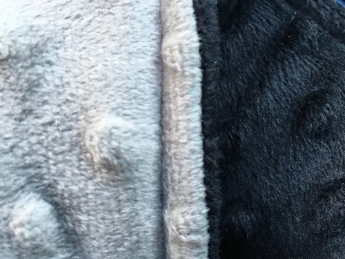 Miniatura 5 de NoNods - Almohada para asiento de coche, reversible, color negro y gris