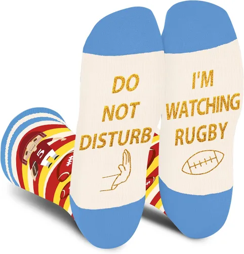 Miniatura 14 de AGRIMONY Calcetines divertidos con texto en inglés «Do Not Disturb Gaming» para hombres, mujeres, adolescentes, niños, Pascua, padres, cumpleaños