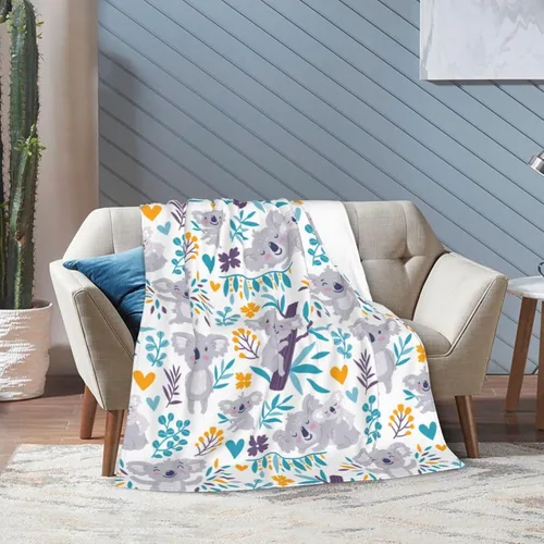Miniatura 2 de Manta de Dinossaurios Linda Manta de Forro Polar Super Suave y Cálida para Cama, Edredón para Sofá, Dormitorio, Oficina, Coche, Toda Estación, Manta