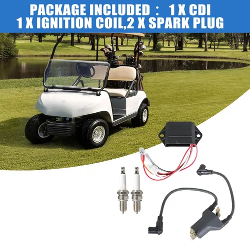 Miniatura 6 de WFLNHB Bobina de encendido AC CDI Reemplazo del encendedor para EZGO Gas 4 Ciclos Carrito de Golf 1996-1998 72562-G01 26652-G01