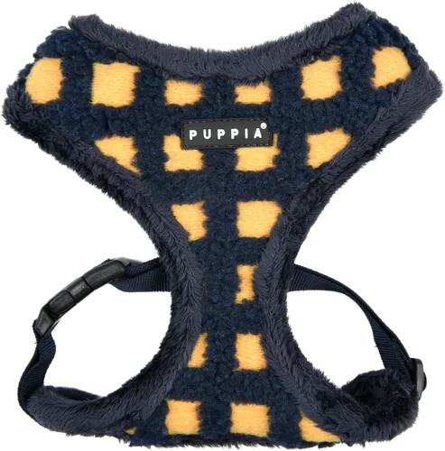 Miniatura 18 de Puppia Stefan - Arnés para perro sobre la cabeza cálido de invierno, con patrón de gofre, ajustable en el pecho para perros pequeños y medianos